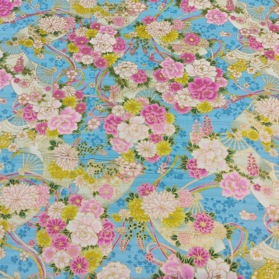 Tecido Cosmo Textil "Satin Slub With Gold" AP21902-3B