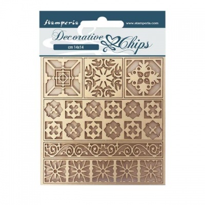 STAMPERIA DECORATIVE CHIPS SCB109