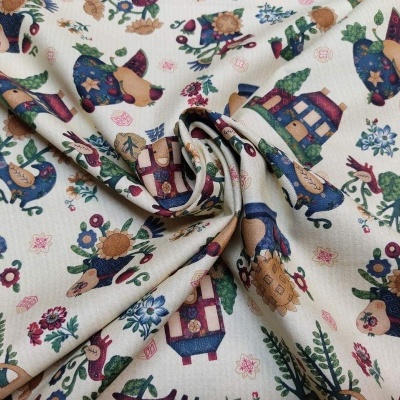 Tecido "House on Summer Hill" by Hannah West of Luckyday for Henry Glass & Co. 2921-33