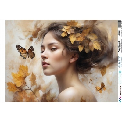 Papel de Arroz Soft 30x41cm  SPA 5847