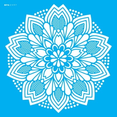 STENCIL OPA 30.5×30.5 MANDALA RENDA II 2597