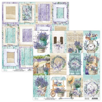 ALBUM SCRAP 12F. 30,5X30,5CM MINTAY "Lavander Farm" MT-LAV-07