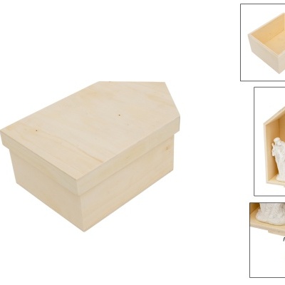 CAIXA CASA C/TAMPA 18X27.5X10.8CM Ref. 871045