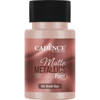 Tinta Metálica MATE 50ml ROSA DESBOTADO CADENCE  MMB11