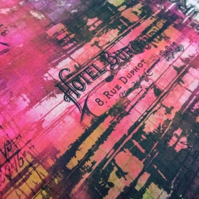 Tecido Tim Holtz Eclectic Elements Abandoned II PWTH 145 T1852