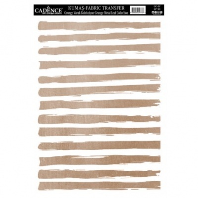 Transfer para Tecido Grunge Ouro Rosa 21x30 GC-07