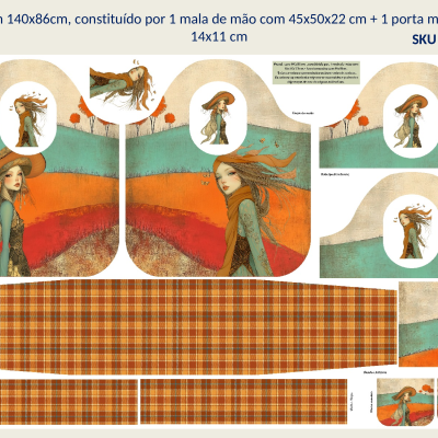 Painel "Outono é Belo" c/140x86cm 2900 444