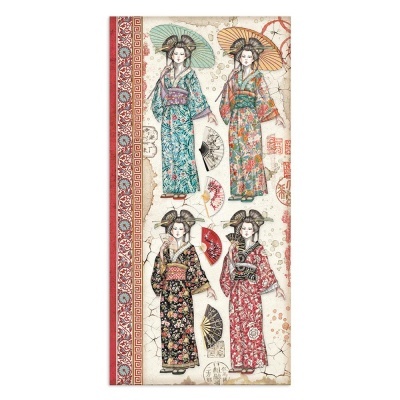 COLLECTABLES 10 FOLHAS - 15X30,5 (6”X12”) Sir Vagabond in Japan SBBV12