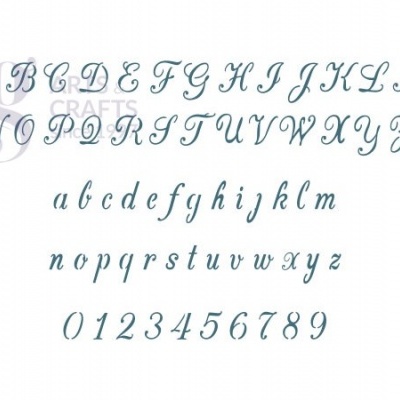 STENCIL 21X15CM ABECEDARIO 300021180 ACRILEX