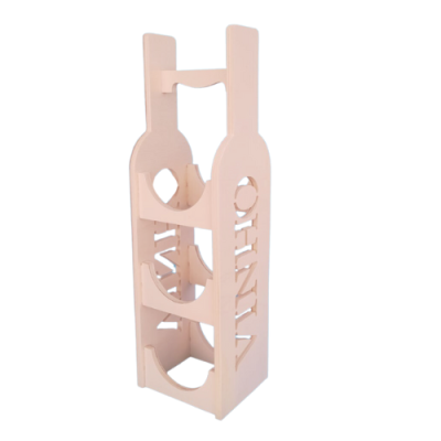 Suporte para 3 garrafas  12x10x39cm 96181