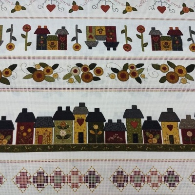 Tecido H.G.& Co. "Home Sweet Home" by Debbie Busby 3172 GH00194L