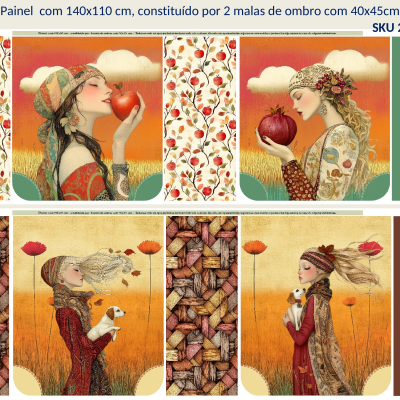 Painel "Outono é Belo" c/140x110cm 2900 434