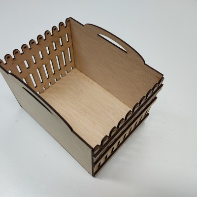 Cesto /Caixa c/grade 20x15.5x15cm APL02