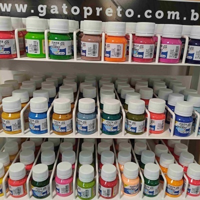 TINTA TECIDO GATO PRETO 40ML 446 Verde pinheiro