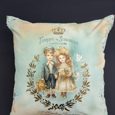 Kit Almofada "Meninos Vintage"