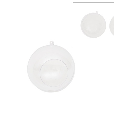 BOLA ACRILICA 10CM C/ABERTURA D.5CM Ref. 90467