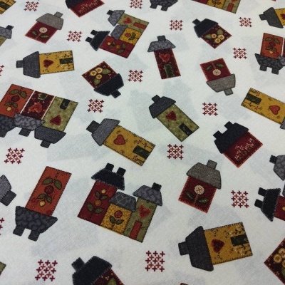 Tecido H.G.& Co. "Home Sweet Home" by Debbie Busby 3170 GH00194C