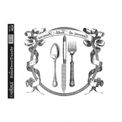 Transfers HOME DECOR Couverts HDT-051