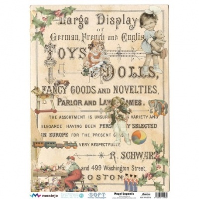 Papel de Arroz Japonês SOFT 30x41cm A3 PA5018