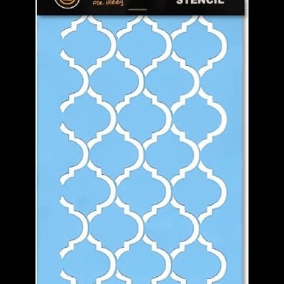 Stencil "Padrão marroquino" 20x30cm 80429