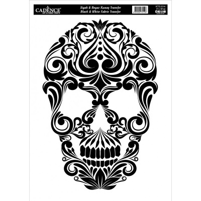 Transfer tecido W&B 21x30cm CADENCE KTS14