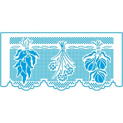 STENCIL LITOARTE 28,7x13,5 STEG-006