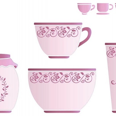 STENCIL LITOARTE 21X34,4CM ST-423