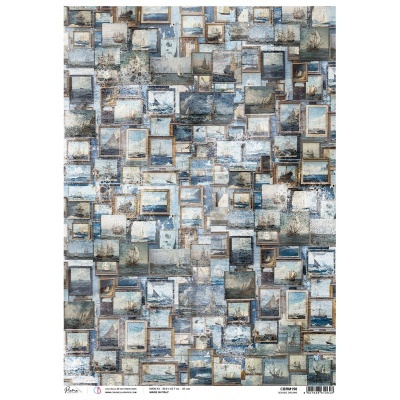 Papel de arroz A3 CIAO BELLA Seaside Dreams CBRM156