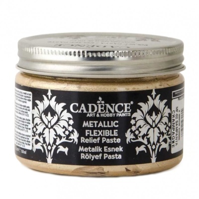 Pasta Metálica Flexível 150ml Cadence Champagne MF02