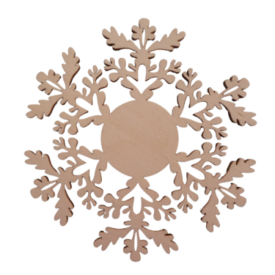 Base Marcador 38cm Floco de neve 98435.2