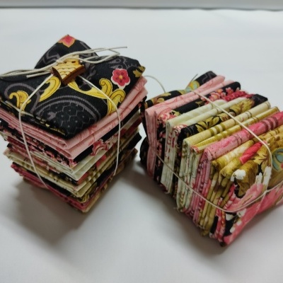 Conjunto de 9 tecidos WILMINGTON PRINTS "PATHWAYS" KAYE ENGLAND 2401A