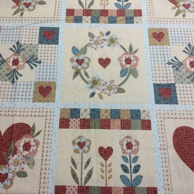 Painel Tecido F&F blocos AMO  PL018