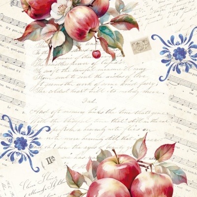 PAPEL ARROZ 54X33CM FRUIT S MARKET II APPLE PFY-13796  340817