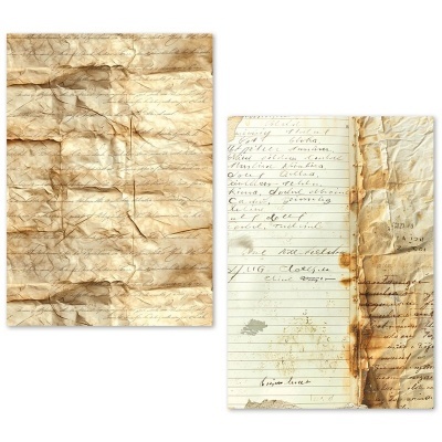 Tissue Paper Set VINTAGE MANUSCRIPT  CIAO BELLA  ME001