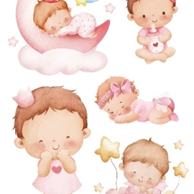 Papel transfer Infantil 8     20x28cm  13069