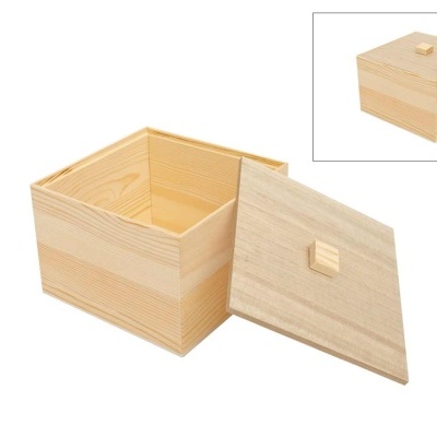 CAIXA MADEIRA 19X19X12.2CM  871056