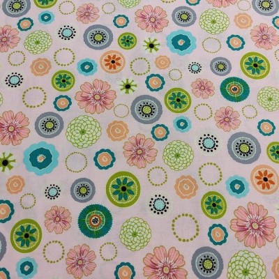 TECIDO ROBERT KAUFMAN FLORES N33 14019