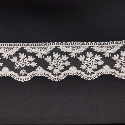 Tule bordado 100%poliester c/9cm WT2549-112