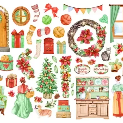 Die cuts - All Around Christmas DFLDC83