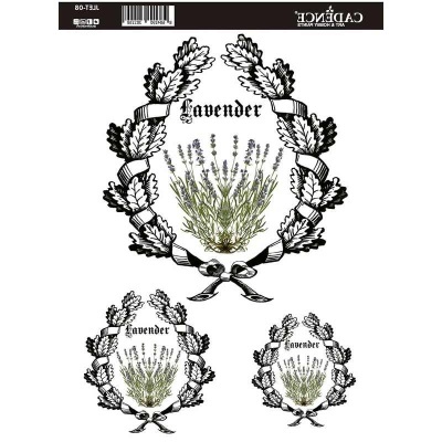 Transfer TEXTIL "Joy of Life" 21x30cm CADENCE Ref.: JLFT08