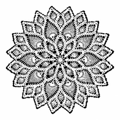 Stencil Cadence 25x35 Mandala DS25