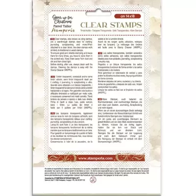 Carimbos 14x18 - Gear up for Christmas snowglobes  WTK 197