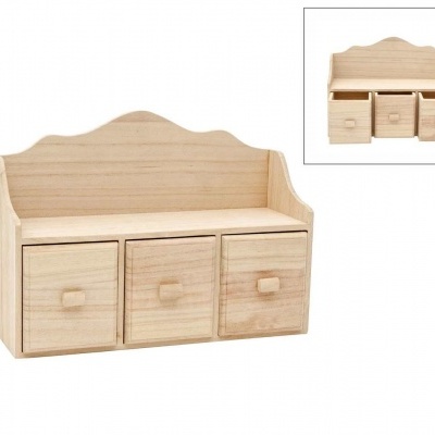 MOVEL C/3 GAVETAS 30X11X21.5CM 87943