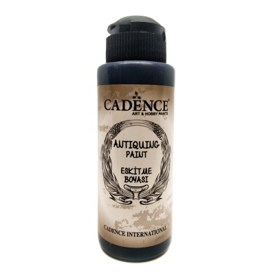 Antiquing Paint Cadence 120ml PRETO  AN305