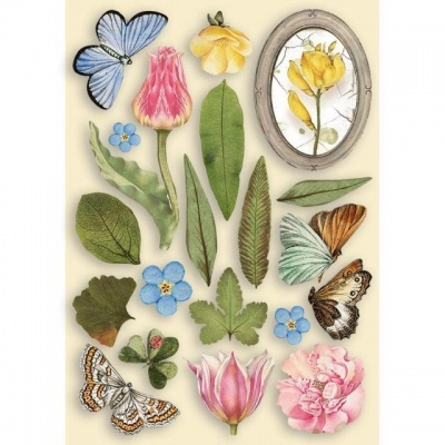 COLORED WOODEN SHAPE A5 - GARDEN HOUSE KLSP119