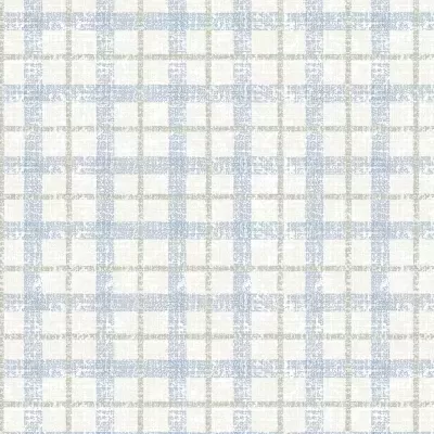 Tecido F&F Voe Alto "xadrez menino"  VOE005