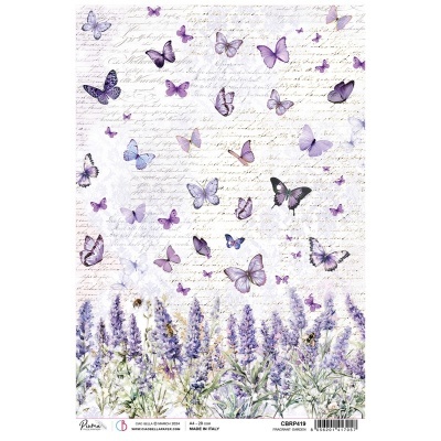 PAPEL DE ARROZ A4 PIUMA Fragrant Garden CIAO BELLA CBRP419
