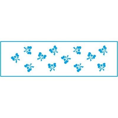 STENCIL LITOARTE 8,4x28,5cm STE-189