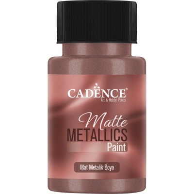 Tinta Metálica MATE 50ml Chocolate CADENCE  MMB28