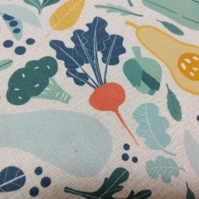 Tecido Half Panama "Legumes" T1500